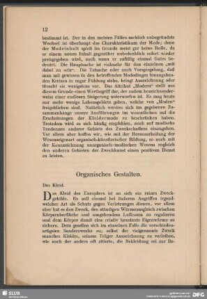 Organisches Gestalten