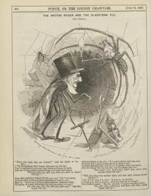 The Watkin spider and the Gladstone fly