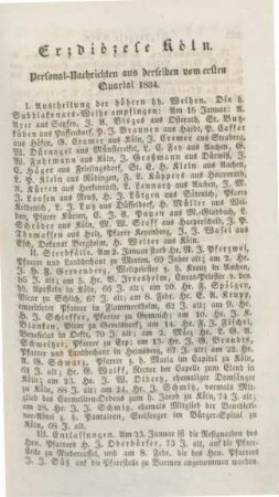 261-262 Erzdiözese Köln