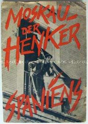 Illustrierte Propagandaschrift über den Bürgerkrieg in Spanien