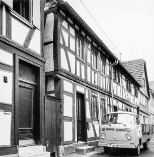 Fachwerkwohnhaus; Seligenstadt, Schafgasse 9