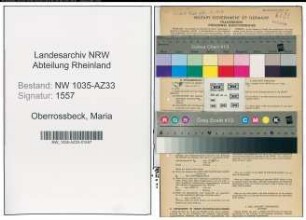 Entnazifizierung Maria Oberrossbeck , geb. 18.07.1910 ()