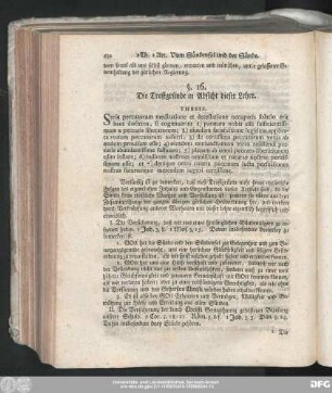 §. 16. Die Trostgründe in Absicht dieser Lehre.