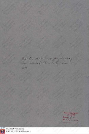 Baur, F[idel] v., Hauptmann in Ludwigsburg