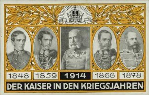 Der Kaiser in den Kriegsjahren