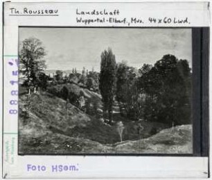Théodore Rousseau: Landschaft. Wuppertal-Elberfeld, Museum