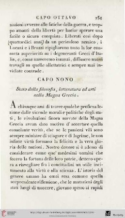 Capo nono