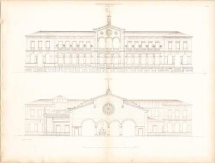 Neureuther, Gottfried von; Würzburg; Bahnhof - Ansichten