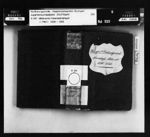 Nationalbuch des 2. Reiterregiments für die Aushebungsklassen der Jahrgänge 1850 - 1855