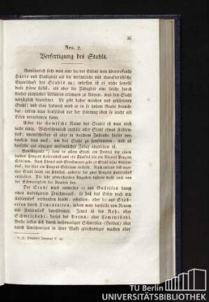 Nro. 2. Verfertigung des Stahls.