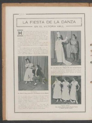 La fiesta de la danza en el Victoria Hall