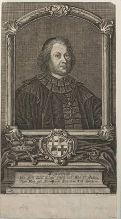 Amandus des Heil. Röm. Reichs Fürst und Abt zu Fulda, Thro Maj. der Römischen Kayserin Ertz-Cantzler