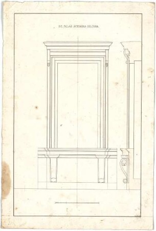 ohne Verfasserangabe; Rom (Italien); Palazzo Colonna di Sciarra - Fenster