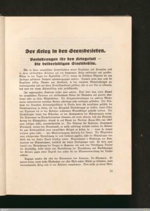 Vorkehrungen für den Kriegsfall - die beiderseitigen Streitkräfte