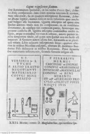 Diarium Italicum: ..., Seite 391: Schmiedewerkzeug