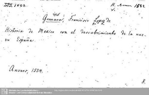 Historia Americae 1582