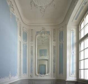 Schloss Ruhental & Rundāle pils — Paradesäle (Ostflügel) — Spiegelkabinett am Weißen Saal