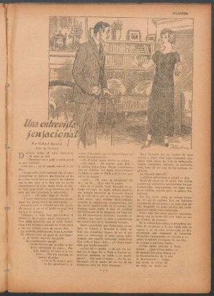 Una entrevista sensacional