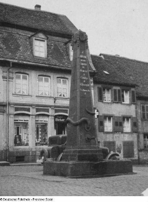 Blieskastel, Napoleonsbrunnen : Blieskastel, Napoleonsbrunnen