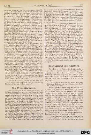 Künstlerisches aus Augsburg