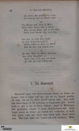 7. Die Kinderwelt