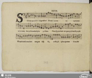 XXVII. Anonymus: Scimus quoniam diligentibus deum