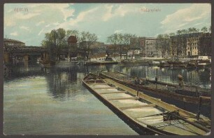 Ansichtskarte "Hafenplatz", koloriert [2/2]