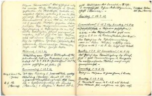 Tagebuch des Naturkundlichen Heimatmuseums der Stadt Leipzig. Vom 1. Juli 1933 bis 11. Juli 1934