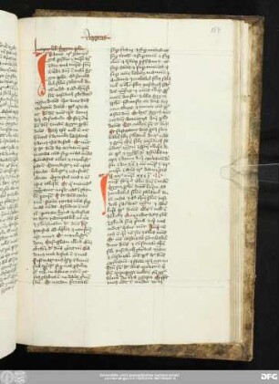 [Haggai I-II:] Incipit lib[er] Aggei p[ro]ph[et]e