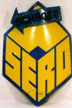 Hinweisschild: SERO-Erfassungspunkt