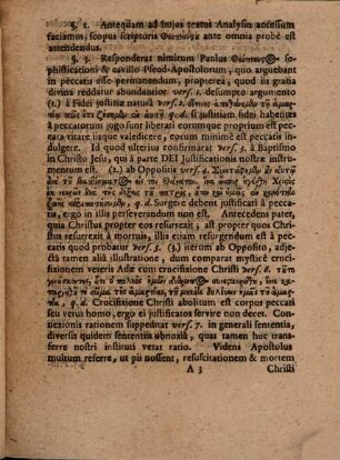 Quaestio Theologica Utrum Mors Christo Dominata Fuerit? : occasione Rom. VI,9.