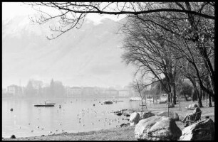 Minusio Locarno: am Seeufer gegen Locarno