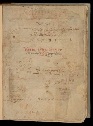 Ortolph Marold, Paracelsica, Chemisches Handbüchlein, Dealbationes lunificae, lat. und dt., medizinsche Rezepte, Isaac Hollandus, Theoria materiae lapidis philososphorum, dt.