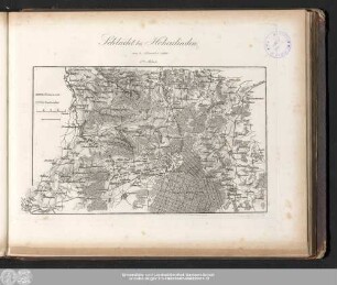 Schlacht bei Hohenlinden, am 3. December 1800. 1tes Blatt.
