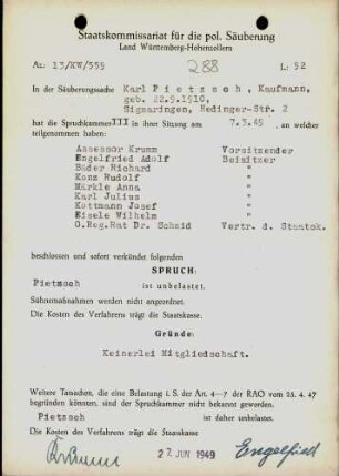 Pietzsch, Karl