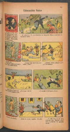 Educación física- [Cómic]