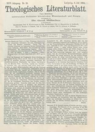 321-322 [Rezension] Geschichte der römischen Litteratur