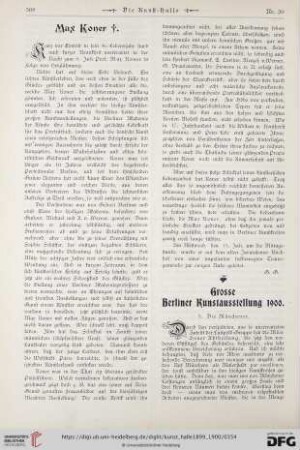 5: Grosse Berliner Kunstausstellung 1900