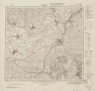 5120 (alte Nr.: 2984) Neustadt i. Hessen-Nassau, Meßtischblatt (4cm - Karte)