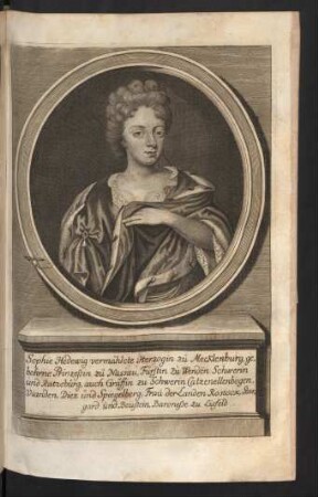 Sophie Hedewig vermählete Herzogin zu Mecklenburg