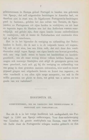 Hoofdstuk III. Gebeurtenissen, die de vestiging der Nederlanders in Oost-Indie zijn voorafgegaan