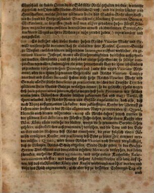 Eigentliche und vollkommene Beschreibung, Aller hohen Begebenheiten und Solennitäten, welche, so wohl vor- in- und nach der Wahl Eines Römischen Käisers Oder Königs, Als auch bey dem Crönungs-Actu Denck- Schau- und Leßwürdiges, sich zuzutragen pflegen : Zu beliebiger Nachricht, bey bevorstehender, Gott gebe! in Einigkeit glücklich- und wohl-ausschlagender Römischer Käyser- und Königs-Wahl