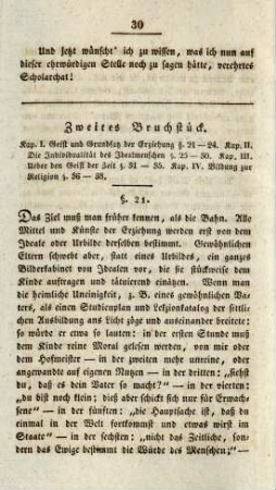 Zweites Bruchstück