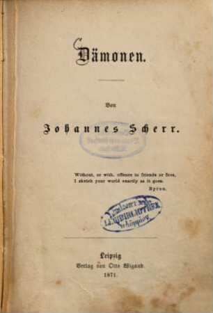 Dämonen
