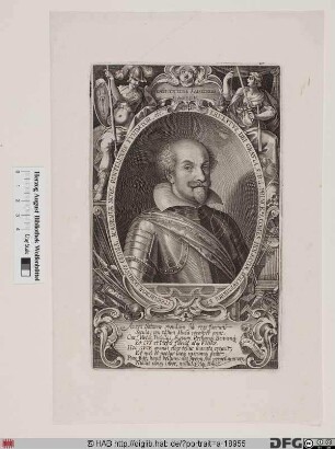 Bildnis Ernst III., reg. Graf (1619 Fürst) zu Schaumburg