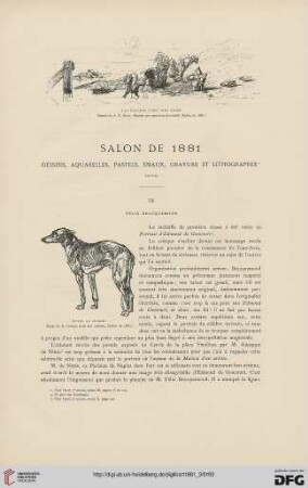 7: Salon de 1881, [6] : dessins, aquarelles, pastels, émaux, gravure et lithographie