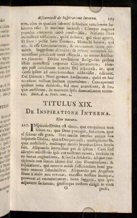 195-205, Titulus XIX
