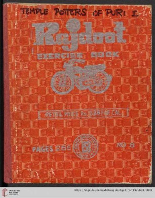 1: Temple potters of Puri: [handgeschriebene Feldtagebücher]