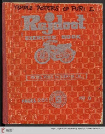 1: Temple potters of Puri: [handgeschriebene Feldtagebücher]