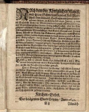 ... Kirchen-Gebet ...